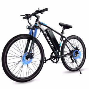 Setohet 26" Electric Bike for Adults, ebike 1200W Peak Power Motor, 45Miles 25MPH 432Wh Battery,7-Speed, UL 2849