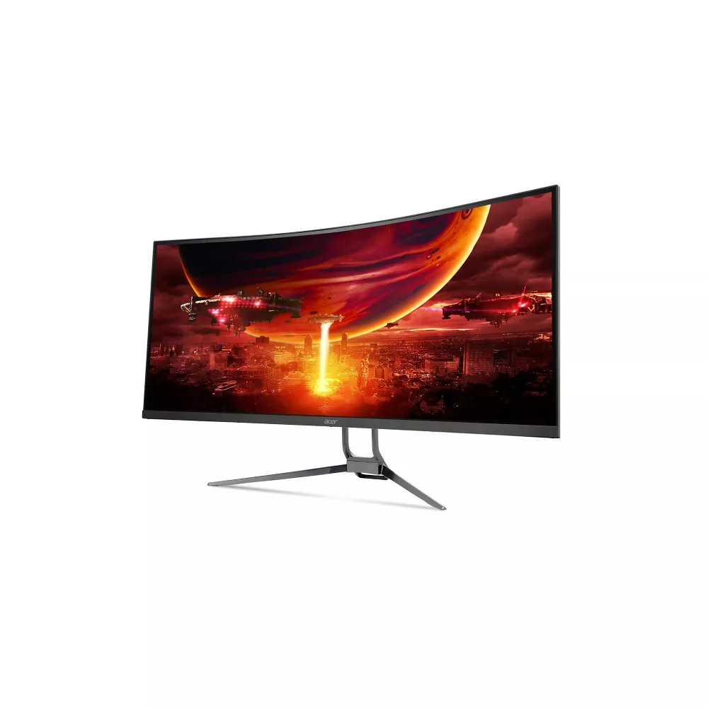 Gaming Monitor 34” Acer Nitro Premium Curved QHD 180Hz 1ms FreeSync (DisplayPort, HDMI) - Black - Image 2