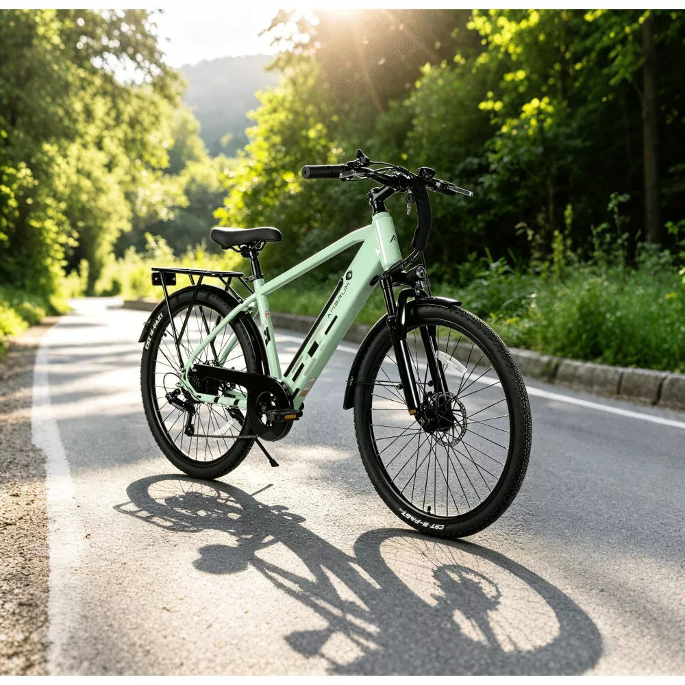 AMBRUM Electric Bike for Adults, Green, 7.8Ah Battery Version - Image 2