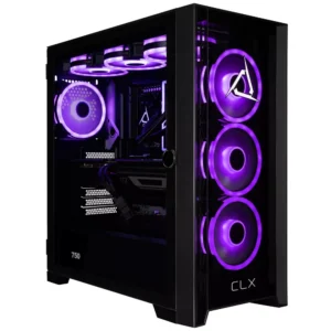Gaming PC CLX SET - AMD Ryzen 9 9900X3D 4.4GHz 12-Core Processor, 32GB DDR5 Memory, GeForce RTX 5090 32GB, 2TB NVMe M.2 SSD, WiFi, Windows 11 Home
