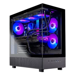 Gaming PC Skytech Azure  Desktop, Ryzen 7 9800X3D 4.7 GHz (5.2 GHz Turbo), NVIDIA RTX 5070 12GB, 2TB NVMe SSD, 32GB RAM RGB, 850W PSU, 360mm ARGB AIO