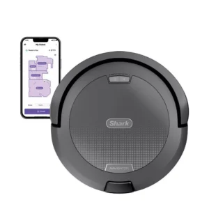Shark Navigator Cordless Robot Vacuum with SmartPath Navigation and Self-Cleaning Brushroll RV2110 Gray